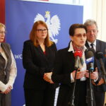 10.04.2026. Kielce. Briefing prasowy wojewody świętokrzyskiego Józefa Bryka / Fot. Wiktor Taszłow - Radio Kielce