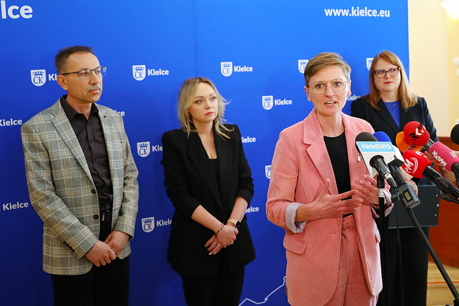 13.04.2026. Kielce. Konferencja dot. akcji „Zdrowie na kółkach” / Fot. Wiktor Taszłow - Radio Kielce