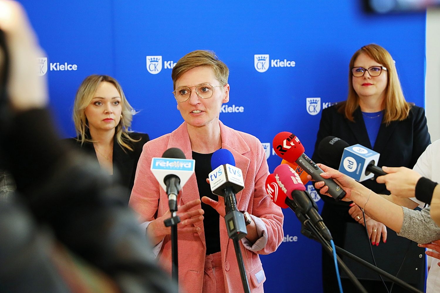 13.04.2026. Kielce. Konferencja dot. akcji „Zdrowie na kółkach” / Fot. Wiktor Taszłow - Radio Kielce