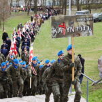 13.04.2026. Kielce. Marsz Katyński / Fot. Wiktor Taszłow - Radio Kielce