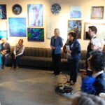 Kielce. Galeria EVIVA L’ARTE. Wernisaż wystawy „Blue”