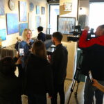 13.04.2026. Kielce. Galeria EVIVA L’ARTE. Wernisaż wystawy „Blue” / Fot. Wiktor Taszłow - Radio Kielce