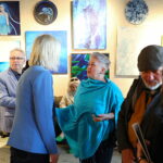 13.04.2026. Kielce. Galeria EVIVA L’ARTE. Wernisaż wystawy „Blue” / Fot. Wiktor Taszłow - Radio Kielce