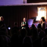 14.04.2026. Kielce. Państwowe Liceum Sztuk Plastycznych imienia Józefa Szermentowskiego w Kielcach. Aktorka Agata Kulesza odwiedziła kieleckie liceum / Fot. Wiktor Taszłow - Radio Kielce