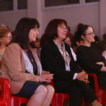 14.04.2026. Kielce. Państwowe Liceum Sztuk Plastycznych imienia Józefa Szermentowskiego w Kielcach. Aktorka Agata Kulesza odwiedziła kieleckie liceum / Fot. Wiktor Taszłow - Radio Kielce