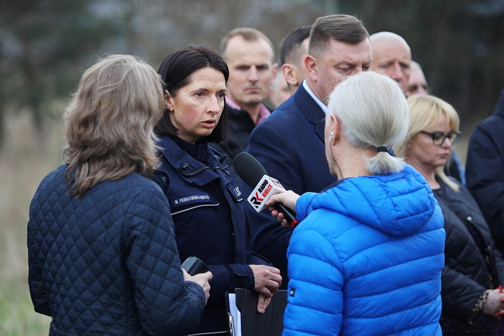 15.04.2026 Porzecze. Program TVP3 i Radia Kielce "Interwencja"/ Fot. Wiktor Taszłow - Radio Kielce