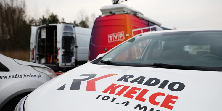 15.04.2026 Porzecze. Program TVP3 i Radia Kielce "Interwencja"/ Fot. Wiktor Taszłow - Radio Kielce