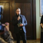 21.04.2026. Oblęgorek. Wernisaż wystawy "Roma Aeterna – antyczne fascynacje Henryka Sienkiewicza". / Fot. Wiktor Taszłow - Radio Kielce