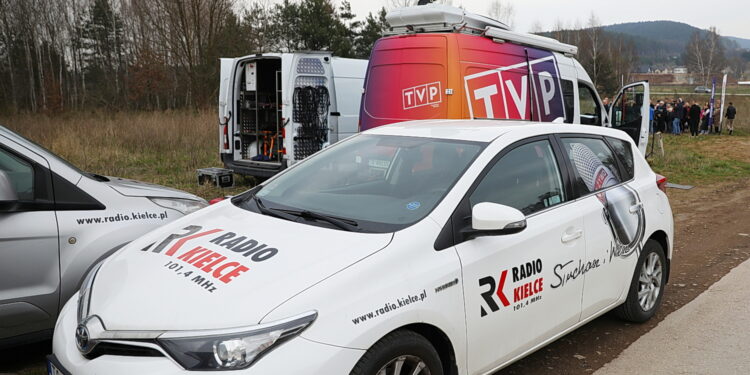 15.04.2026 Porzecze. Program TVP3 i Radia Kielce "Interwencja"/ Fot. Wiktor Taszłow - Radio Kielce