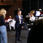 16.04.2026 Kielce. KCK. Debata „Quo Vadis Kulturo?” TVP3 Kielce i Radia Kielce / Fot. Wiktor Taszłow - Radio Kielce