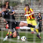 17.04.2026. Kielce. Mecz Betclic 3. Ligi: Korona Kielce II - Naprzód Jędrzejów / Fot. Wiktor Taszłow - Radio Kielce