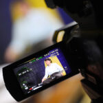 Gościem audycji „Dzień dobry to Ja! Rozmowy inne niż wszystkie w Radio Kielce” był Dawid Żłobiński / Fot. Wiktor Taszłow – Radio Kielce