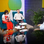 Gościem audycji „Dzień dobry to Ja! Rozmowy inne niż wszystkie w Radio Kielce” był Dawid Żłobiński / Fot. Wiktor Taszłow – Radio Kielce