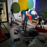 Gościem audycji „Dzień dobry to Ja! Rozmowy inne niż wszystkie w Radio Kielce” był Dawid Żłobiński / Fot. Wiktor Taszłow – Radio Kielce