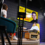 Gościem audycji „Dzień dobry to Ja! Rozmowy inne niż wszystkie w Radio Kielce” był Dawid Żłobiński / Fot. Wiktor Taszłow – Radio Kielce