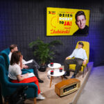 Gościem audycji „Dzień dobry to Ja! Rozmowy inne niż wszystkie w Radio Kielce” był Dawid Żłobiński / Fot. Wiktor Taszłow – Radio Kielce