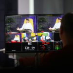 Gościem audycji „Dzień dobry to Ja! Rozmowy inne niż wszystkie w Radio Kielce” był Dawid Żłobiński / Fot. Wiktor Taszłow – Radio Kielce