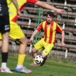17.04.2026. Kielce. Mecz Betclic 3. Ligi: Korona Kielce II - Naprzód Jędrzejów / Fot. Wiktor Taszłow - Radio Kielce