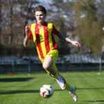 17.04.2026. Kielce. Mecz Betclic 3. Ligi: Korona Kielce II - Naprzód Jędrzejów / Fot. Wiktor Taszłow - Radio Kielce