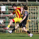 17.04.2026. Kielce. Mecz Betclic 3. Ligi: Korona Kielce II - Naprzód Jędrzejów / Fot. Wiktor Taszłow - Radio Kielce