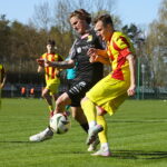 17.04.2026. Kielce. Mecz Betclic 3. Ligi: Korona Kielce II - Naprzód Jędrzejów / Fot. Wiktor Taszłow - Radio Kielce