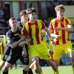 17.04.2026. Kielce. Mecz Betclic 3. Ligi: Korona Kielce II - Naprzód Jędrzejów / Fot. Wiktor Taszłow - Radio Kielce