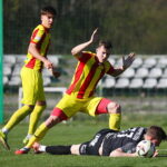 17.04.2026. Kielce. Mecz Betclic 3. Ligi: Korona Kielce II - Naprzód Jędrzejów / Fot. Wiktor Taszłow - Radio Kielce