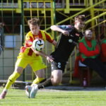 17.04.2026. Kielce. Mecz Betclic 3. Ligi: Korona Kielce II - Naprzód Jędrzejów / Fot. Wiktor Taszłow - Radio Kielce