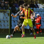 17.04.2026. Kielce. Mecz Betclic 3. Ligi: Korona Kielce II - Naprzód Jędrzejów / Fot. Wiktor Taszłow - Radio Kielce