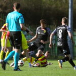 17.04.2026. Kielce. Mecz Betclic 3. Ligi: Korona Kielce II - Naprzód Jędrzejów / Fot. Wiktor Taszłow - Radio Kielce