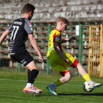 17.04.2026. Kielce. Mecz Betclic 3. Ligi: Korona Kielce II - Naprzód Jędrzejów / Fot. Wiktor Taszłow - Radio Kielce