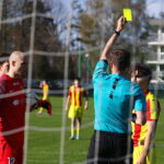 17.04.2026. Kielce. Mecz Betclic 3. Ligi: Korona Kielce II - Naprzód Jędrzejów / Fot. Wiktor Taszłow - Radio Kielce