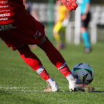 17.04.2026. Kielce. Mecz Betclic 3. Ligi: Korona Kielce II - Naprzód Jędrzejów / Fot. Wiktor Taszłow - Radio Kielce