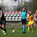 17.04.2026. Kielce. Mecz Betclic 3. Ligi: Korona Kielce II - Naprzód Jędrzejów / Fot. Wiktor Taszłow - Radio Kielce