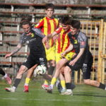 17.04.2026. Kielce. Mecz Betclic 3. Ligi: Korona Kielce II - Naprzód Jędrzejów / Fot. Wiktor Taszłow - Radio Kielce