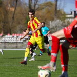 17.04.2026. Kielce. Mecz Betclic 3. Ligi: Korona Kielce II - Naprzód Jędrzejów / Fot. Wiktor Taszłow - Radio Kielce