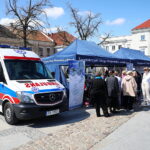 18.04.2026. Kielce. Akcja „Zdrowie na kółkach” / Fot. Wiktor Taszłow - Radio Kielce