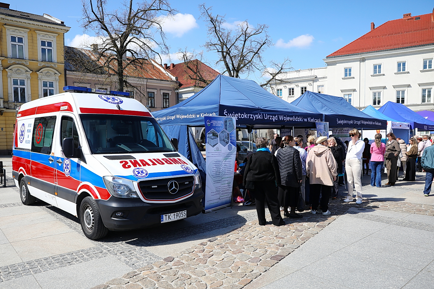 Kielce. Akcja „Zdrowie na kółkach”