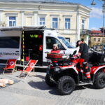 18.04.2026. Kielce. Akcja „Zdrowie na kółkach” / Fot. Wiktor Taszłow - Radio Kielce