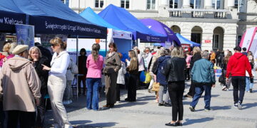 18.04.2026. Kielce. Akcja „Zdrowie na kółkach” / Fot. Wiktor Taszłow - Radio Kielce