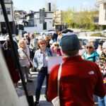 Podczas spaceru odkrywali tajemnice miasta - Radio Kielce