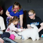 19.04.2026. Kielce. Muzeum Zabawek i Zabawy. Warsztaty dogoterapii / Fot. Wiktor Taszłow - Radio Kielce