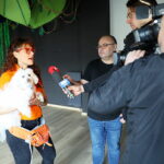 19.04.2026. Kielce. Muzeum Zabawek i Zabawy. Warsztaty dogoterapii / Fot. Wiktor Taszłow - Radio Kielce