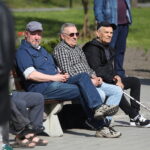 19.04.2026. Pińczów. Przedwyborcza debata z udziałem kandydatów na burmistrza Miasta i Gminy Pińczów / Fot. Wiktor Taszłow - Radio Kielce