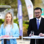 19.04.2026. Pińczów. Przedwyborcza debata z udziałem kandydatów na burmistrza Miasta i Gminy Pińczów / Fot. Wiktor Taszłow - Radio Kielce