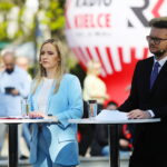19.04.2026. Pińczów. Przedwyborcza debata z udziałem kandydatów na burmistrza Miasta i Gminy Pińczów / Fot. Wiktor Taszłow - Radio Kielce