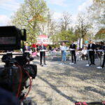 19.04.2026. Pińczów. Przedwyborcza debata z udziałem kandydatów na burmistrza Miasta i Gminy Pińczów / Fot. Wiktor Taszłow - Radio Kielce