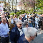 19.04.2026. Pińczów. Przedwyborcza debata z udziałem kandydatów na burmistrza Miasta i Gminy Pińczów / Fot. Wiktor Taszłow - Radio Kielce