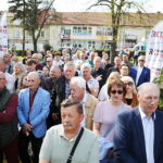19.04.2026. Pińczów. Przedwyborcza debata z udziałem kandydatów na burmistrza Miasta i Gminy Pińczów / Fot. Wiktor Taszłow - Radio Kielce