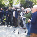 19.04.2026. Pińczów. Przedwyborcza debata z udziałem kandydatów na burmistrza Miasta i Gminy Pińczów / Fot. Wiktor Taszłow - Radio Kielce